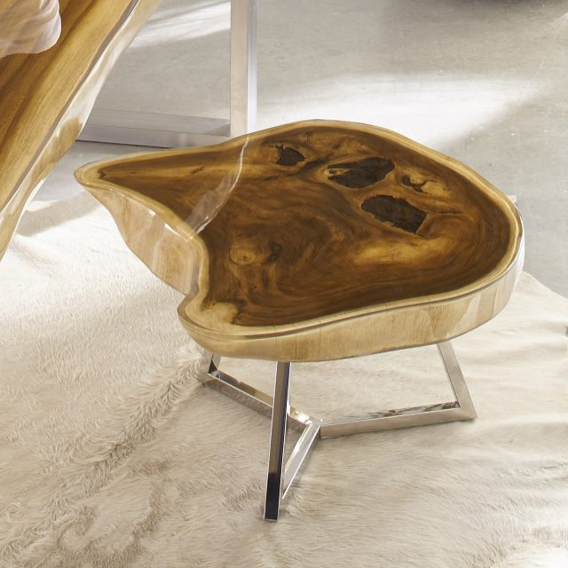 Коктейльный стол Phillips Collection Captured Edge Coffee Table Natural