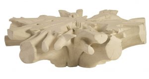 Коктейльный стол Phillips Collection Cast Sonokeling Round Coffee Table Roman Stone