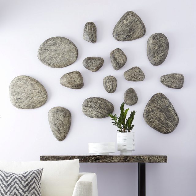Коктейльный стол Phillips Collection Clover Coffee Table Grey Stone