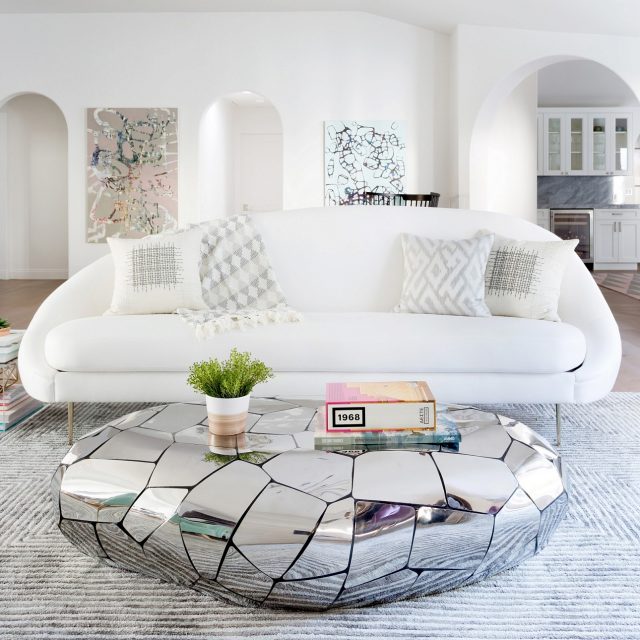 Коктейльный стол Phillips Collection Crazy Cut Oblong Coffee Table