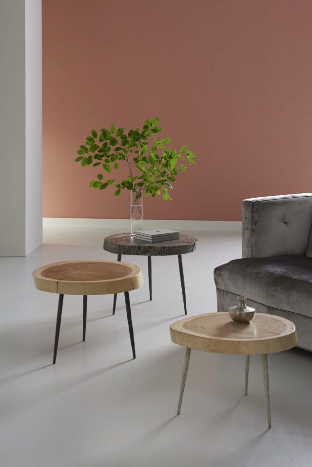 Коктейльный стол Phillips Collection Crosscut Coffee Table