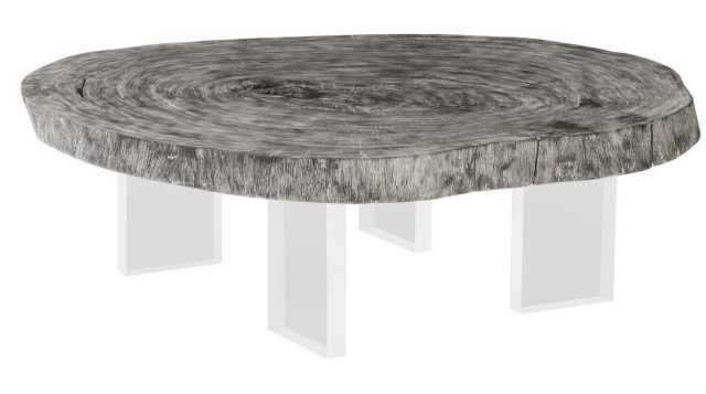 Коктейльный стол Phillips Collection Floating Coffee Table Gray Stone