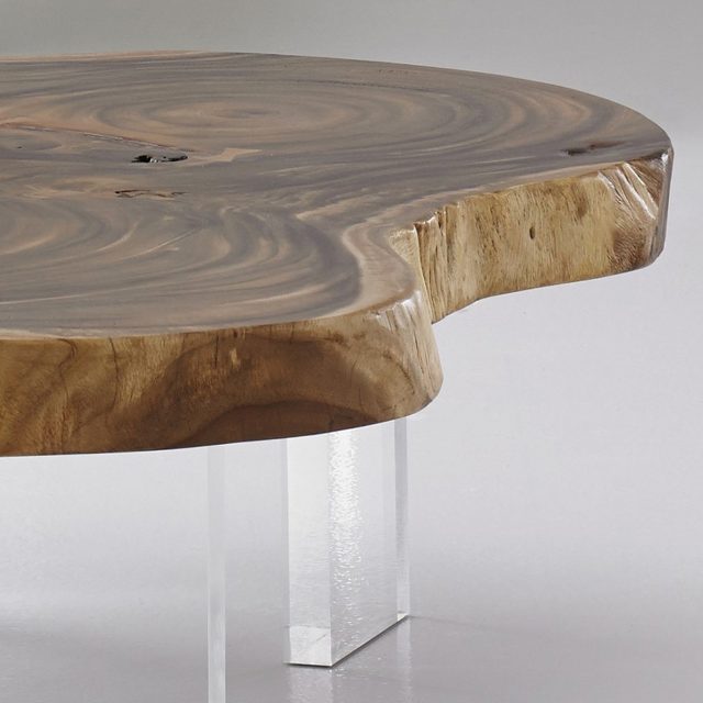 Коктейльный стол Phillips Collection Floating Coffee Table Natural Wood