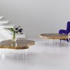 Коктейльный стол Phillips Collection Floating Coffee Table Natural Wood