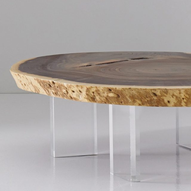 Коктейльный стол Phillips Collection Floating Coffee Table Natural Wood