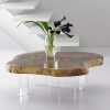 Коктейльный стол Phillips Collection Floating Coffee Table Natural Wood
