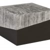 Коктейльный стол Phillips Collection Geometry Gray Coffee Table