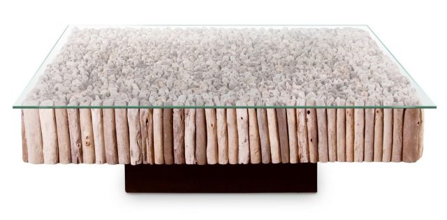 Коктейльный стол Phillips Collection Manhattan Square Coffee Table
