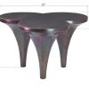 Коктейльный стол Phillips Collection Marley Coffee Table Copper
