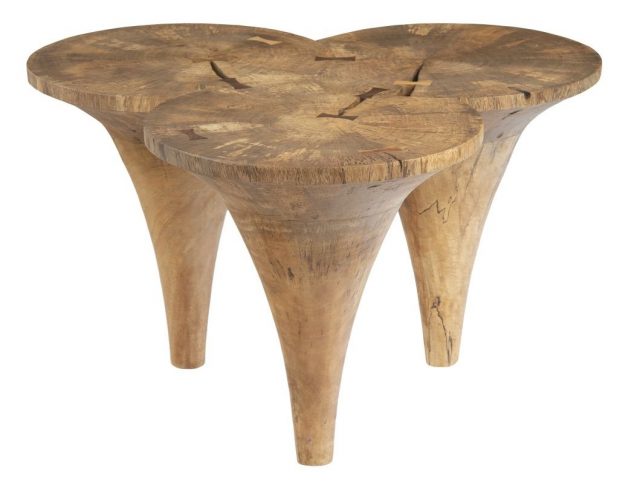 Коктейльный стол Phillips Collection Marley Coffee Table Natural Wood