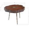 Коктейльный стол Phillips Collection Molten Coffee Table Brass