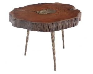 Коктейльный стол Phillips Collection Molten Coffee Table Brass