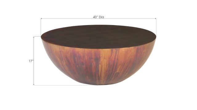 Коктейльный стол Phillips Collection Patina Coffee Table