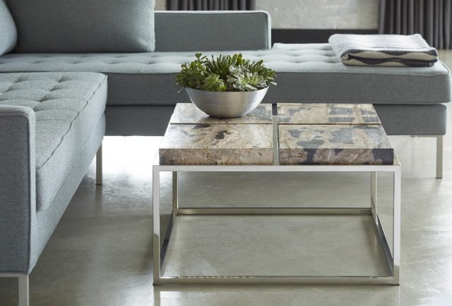 Коктейльный стол Phillips Collection Petrified Wood Coffee Table