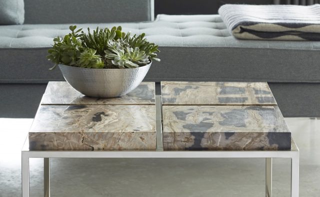 Коктейльный стол Phillips Collection Petrified Wood Coffee Table