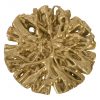 Коктейльный стол Phillips Collection Root Round Coffee Table Antique Gold Leaf
