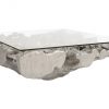 Коктейльный стол Phillips Collection Square Root Silver Coffee Table