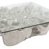 Коктейльный стол Phillips Collection Square Root Silver Coffee Table