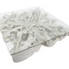 Коктейльный стол Phillips Collection Square Root Silver Coffee Table