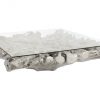 Коктейльный стол Phillips Collection Square Root Silver Coffee Table