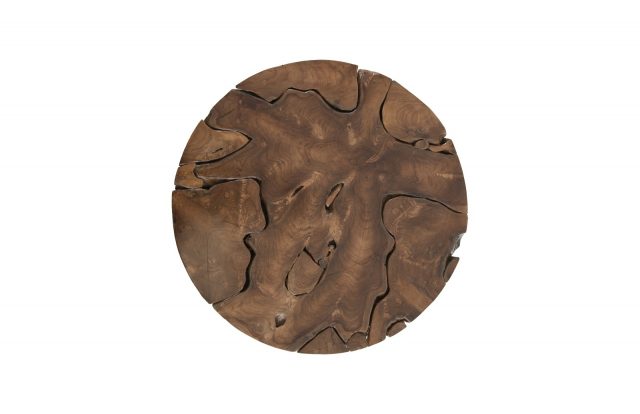 Коктейльный стол Phillips Collection Teak Slice Round Coffee Table
