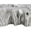 Коктейльный стол Phillips Collection Venice Freeform Coffee Table Silver Leaf