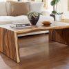 Коктейльный стол Phillips Collection Waterfall Coffee Table Natural Wood