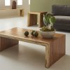 Коктейльный стол Phillips Collection Waterfall Coffee Table Natural Wood