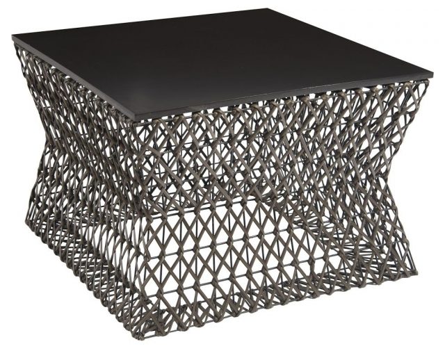 Коктейльный стол Phillips Collection Weaved Hourglass Coffee Table