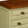 Комод Jonathan Charles Gustavian style bow fronted chest