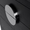 Комод Liang and Eimil OTIUM CHEST OF DRAWERS BLACK/STEEL