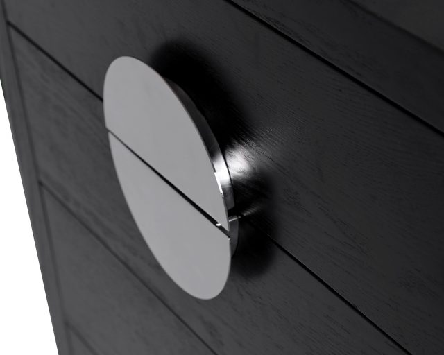 Комод Liang and Eimil OTIUM CHEST OF DRAWERS BLACK/STEEL