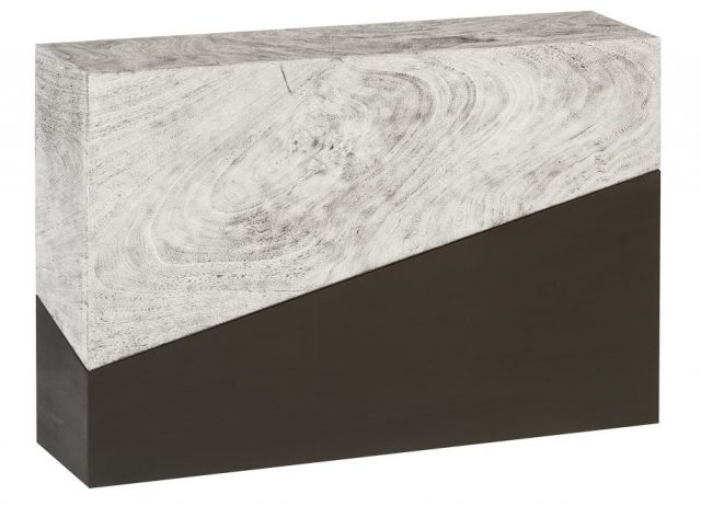 Консоль Phillips Collection Geometry Console Table Grey Stone TH97556