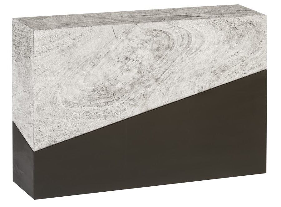 Консоль Phillips Collection Geometry Console Table Grey Stone TH97556