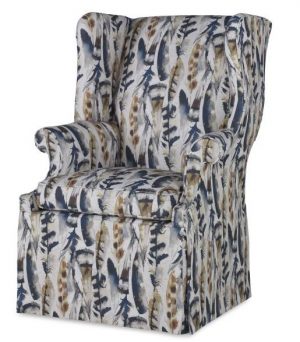 Кресло Century Furniture Leo Skirted Wing Chair