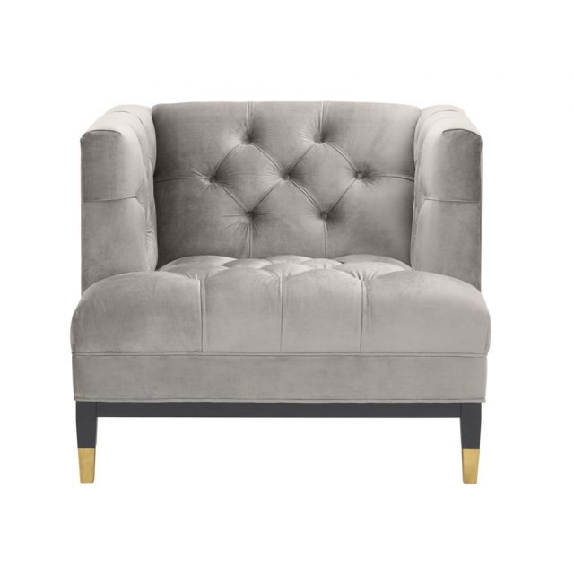 Кресло EICHHOLTZ CASTELLE CHAIR GREY