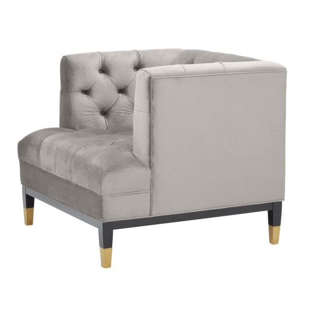 Кресло EICHHOLTZ CASTELLE CHAIR GREY