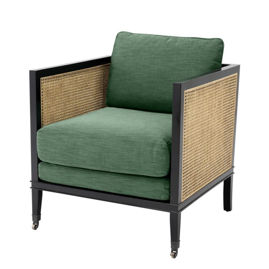 Кресло EICHHOLTZ CHAIR LAURISTON GREEN
