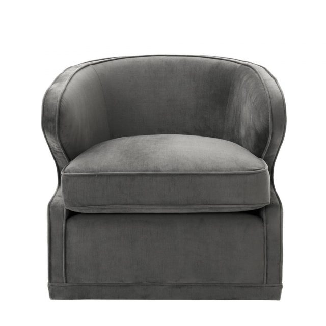 Кресло EICHHOLTZ Chair Dorset Grey