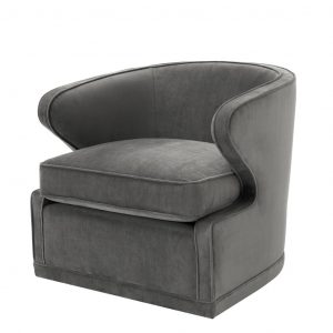 Кресло EICHHOLTZ Chair Dorset Grey