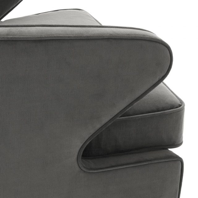 Кресло EICHHOLTZ Chair Dorset Grey