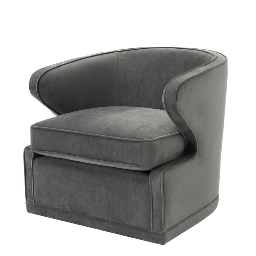 Кресло EICHHOLTZ Chair Dorset Grey