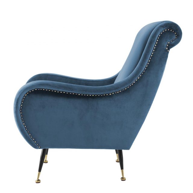 Кресло EICHHOLTZ Chair Giardino Blue