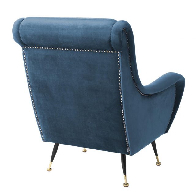 Кресло EICHHOLTZ Chair Giardino Blue