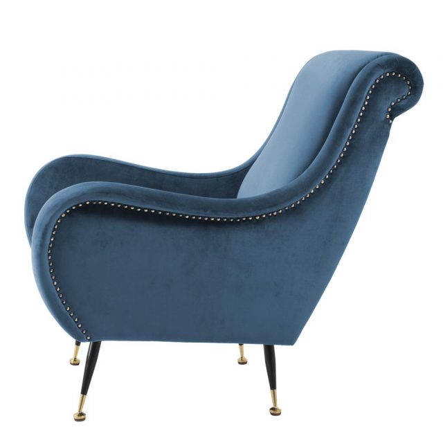 Кресло EICHHOLTZ Chair Giardino Blue