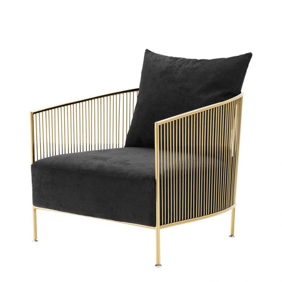 Кресло EICHHOLTZ Chair Knox Gold
