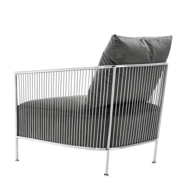 Кресло EICHHOLTZ Chair Knox Silver