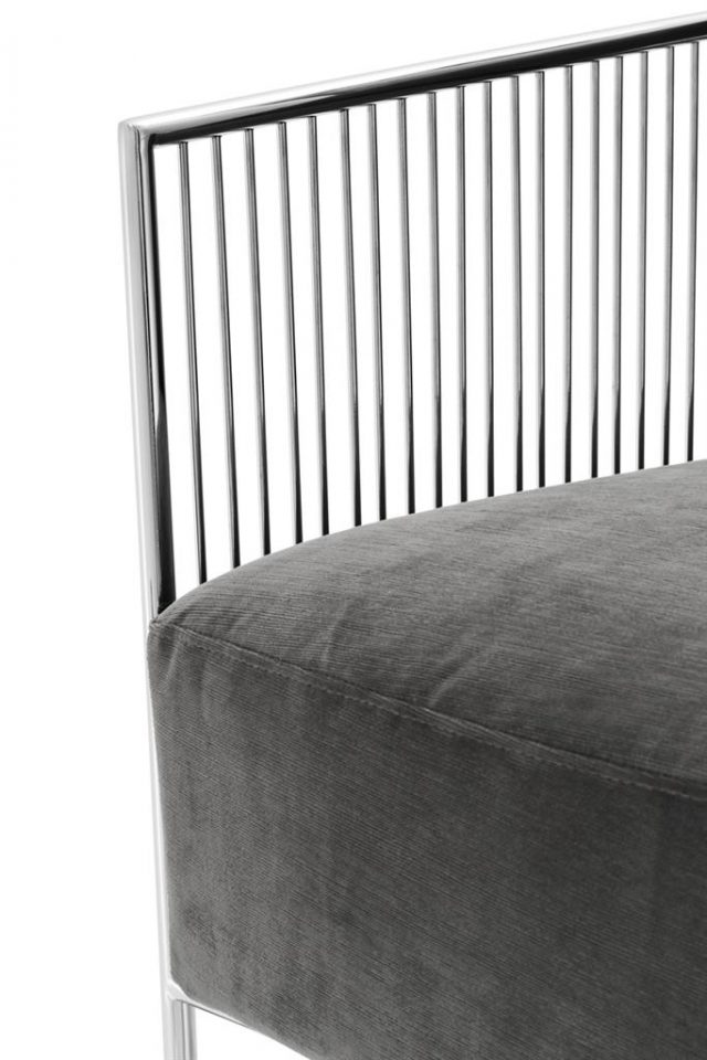 Кресло EICHHOLTZ Chair Knox Silver