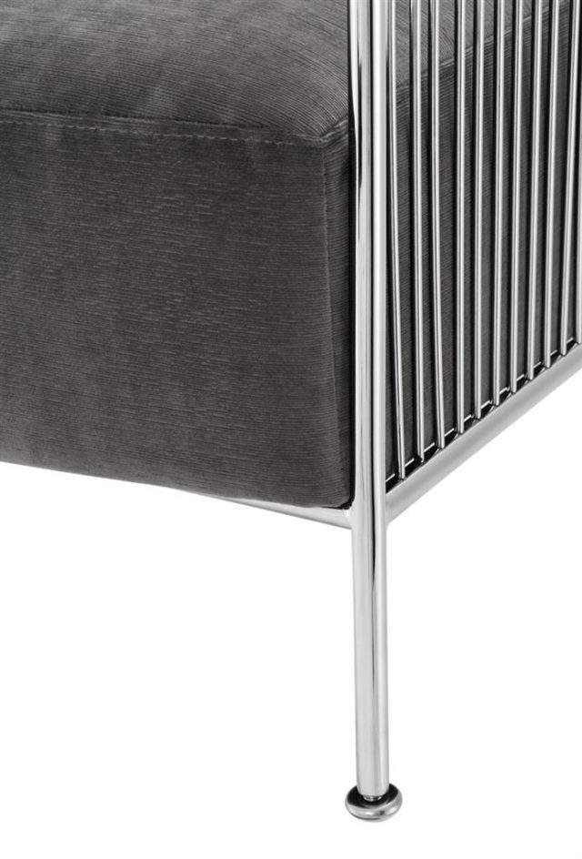 Кресло EICHHOLTZ Chair Knox Silver