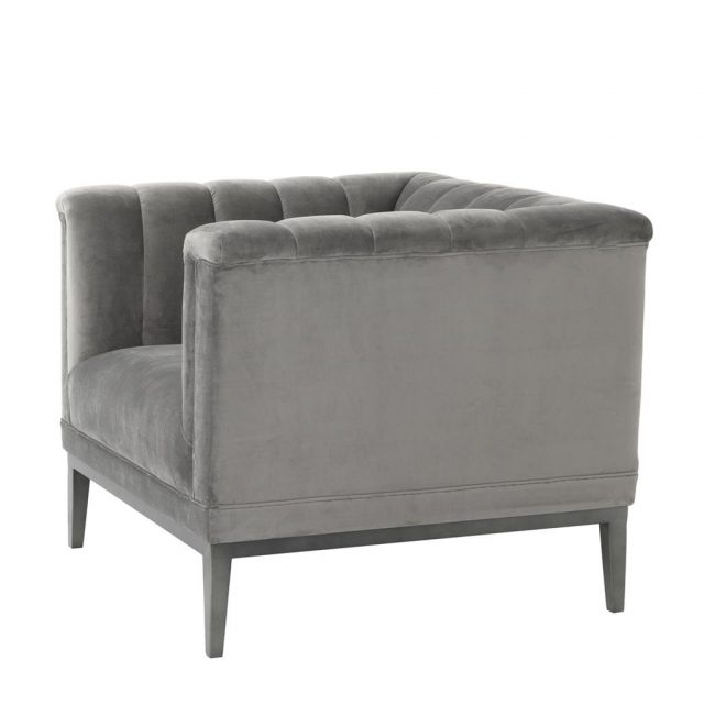 Кресло EICHHOLTZ Chair Raffles Grey